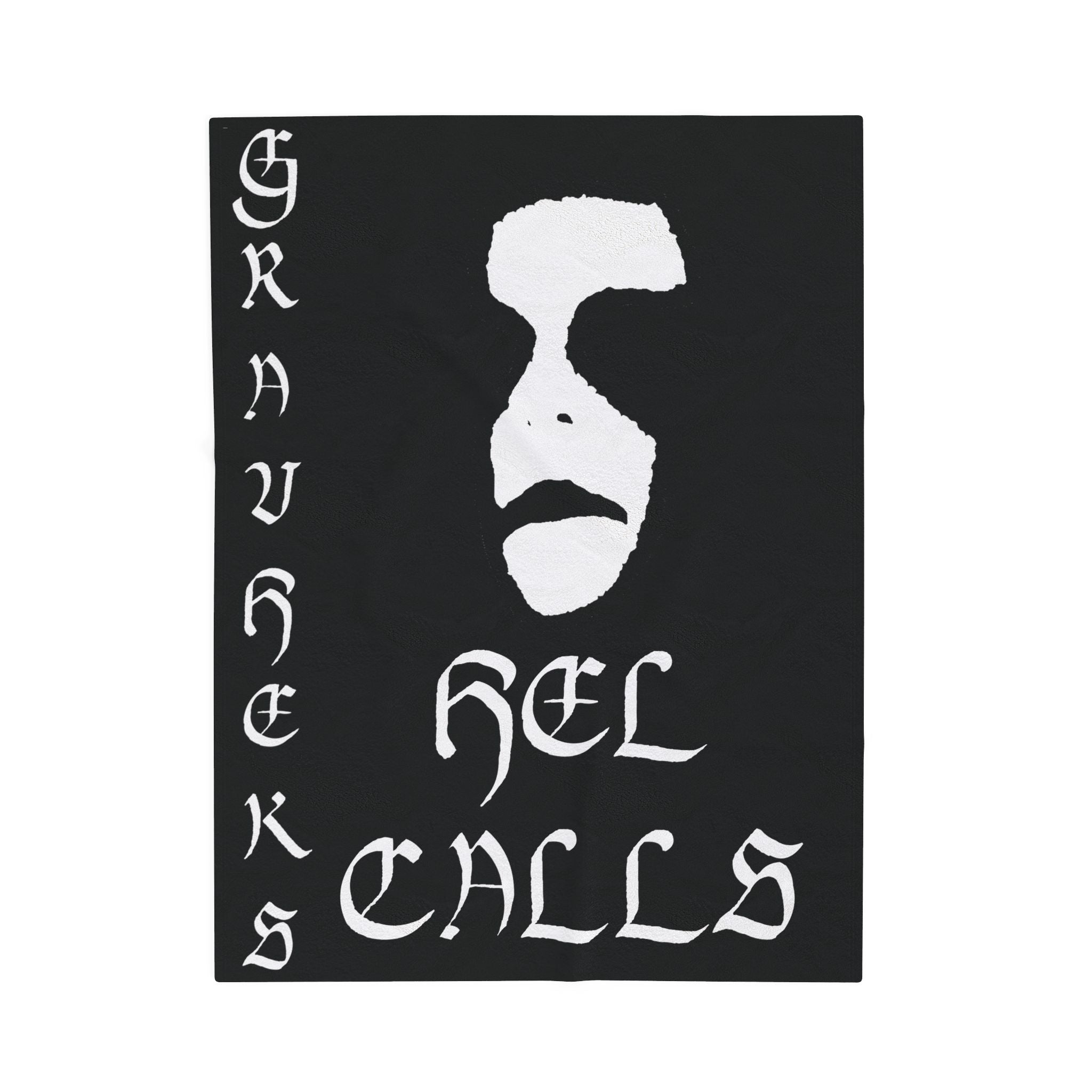 GRAVHEKS "hel calls" Plush Blanket
