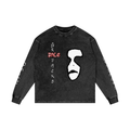 Acid Wash Oversize Long Sleeve T-Shirt